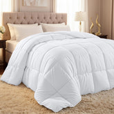 Utopia Bedding Twin Comforter Duvet Insert, Quilted White Comforter with Corner Tabs, Box Stitched Down Alternative Comforters Twin Size 64 x 88 inches