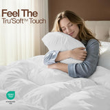 Utopia Bedding Comforter Duvet Insert, Quilted White Comforter with Corner Tabs, Box Stitched Down Alternative Comforters