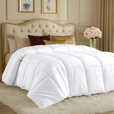 Utopia Bedding Comforters Queen Size, All Season Duvet Insert, Down Alternative Box Stitched Bed Comforter with Corner Tabs, Machine Washable