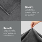 Utopia Bedding Fleece Blanket Size (90x90 Inches) Ultra Soft Warm Lightweight Microfiber Breathable Anti-Static Cozy Bed Blanket, All-Season Home Decor Gift for Men & Women