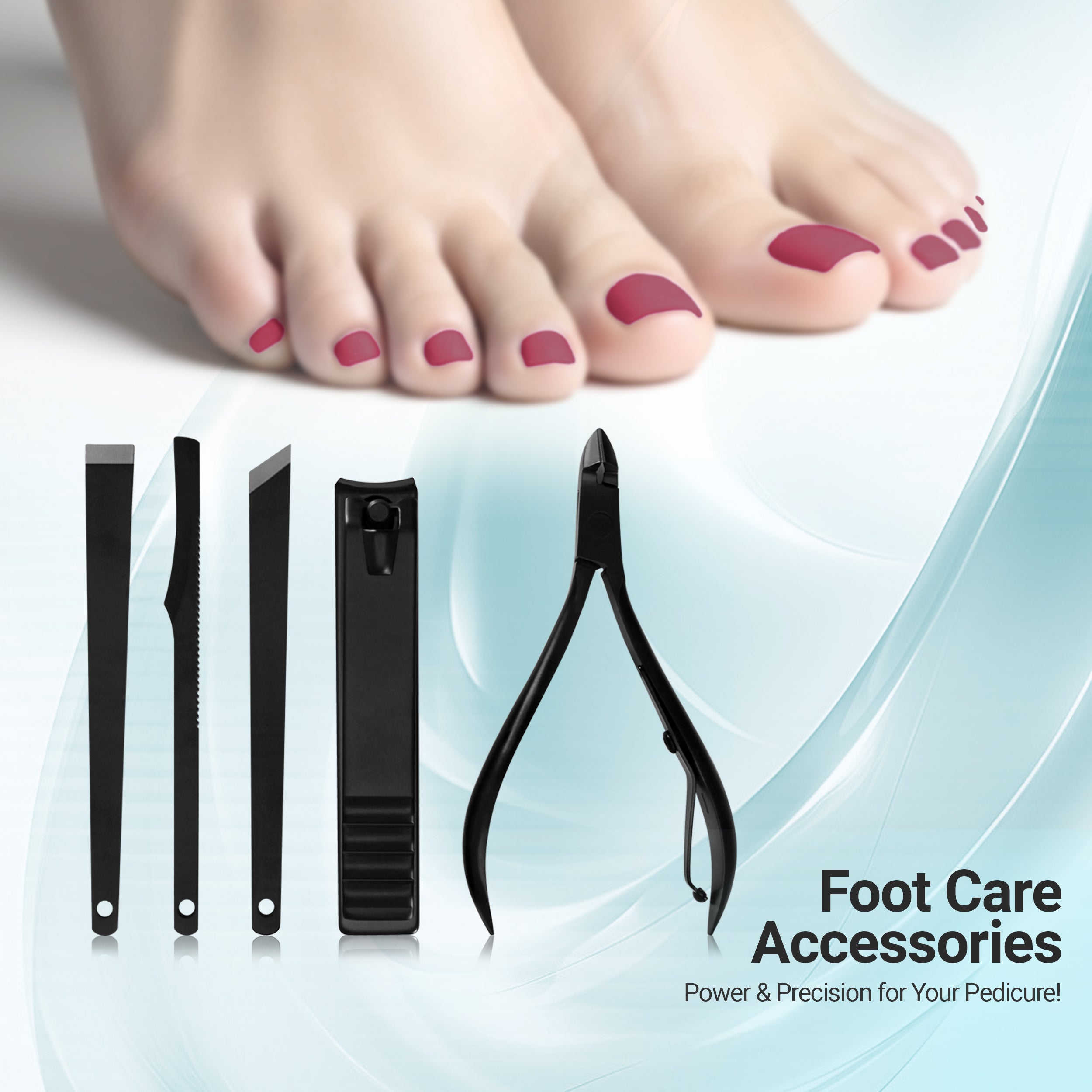 Utopia Care Nail Clippers Professional Nail Kit or Manicure Kit for Women and Men, Stocking Stuffers or Groomsmen Gifts 16Pcs Pedicure Set for Fingernail, Toenail Clippers with Travel Case