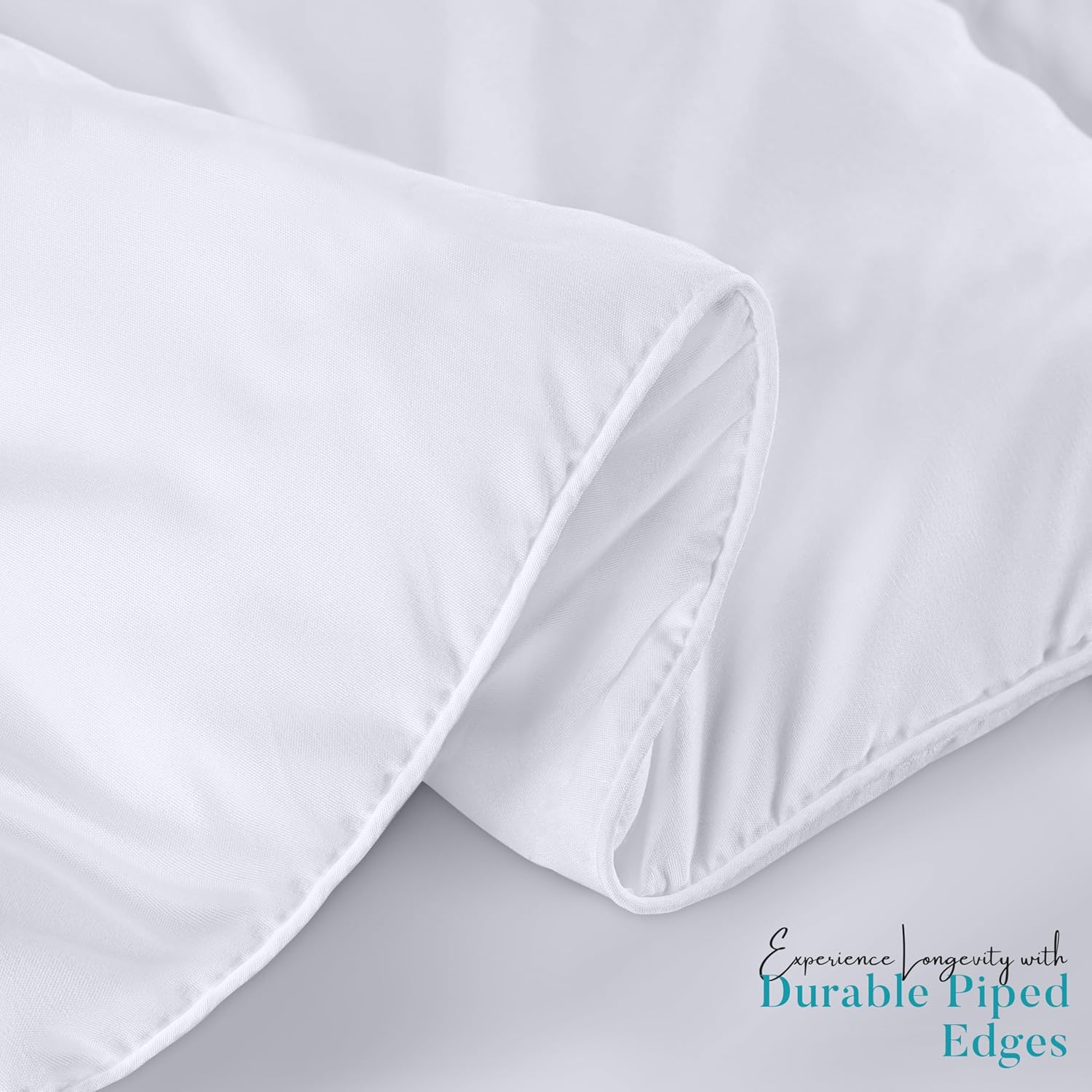 Utopia Bedding Twin Comforter Duvet Insert, Quilted White Comforter with Corner Tabs, Box Stitched Down Alternative Comforters Twin Size 64 x 88 inches