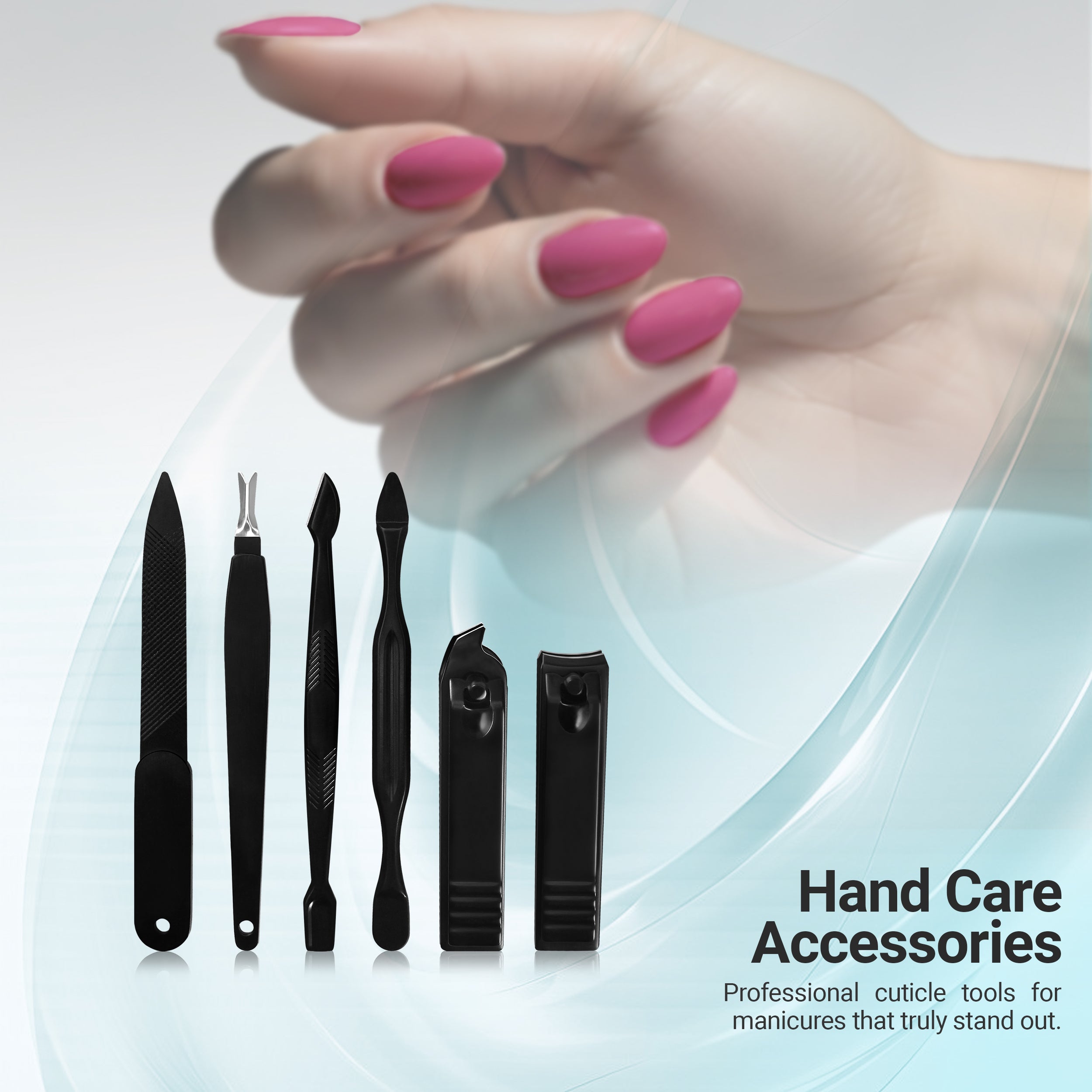 Utopia Care Nail Clippers Professional Nail Kit or Manicure Kit for Women and Men, Stocking Stuffers or Groomsmen Gifts 16Pcs Pedicure Set for Fingernail, Toenail Clippers with Travel Case