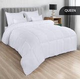 Utopia Bedding Comforters Queen Size, All Season Duvet Insert, Down Alternative Box Stitched Bed Comforter with Corner Tabs, Machine Washable
