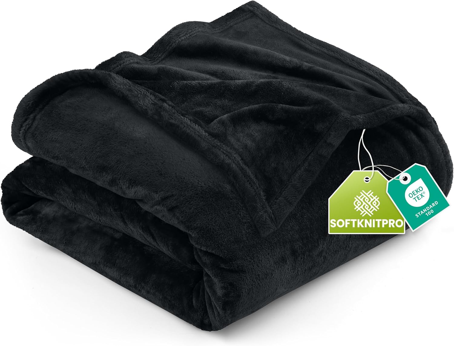 Utopia Bedding Fleece Blanket Size (90x90 Inches) Ultra Soft Warm Lightweight Microfiber Breathable Anti-Static Cozy Bed Blanket, All-Season Home Decor Gift for Men & Women