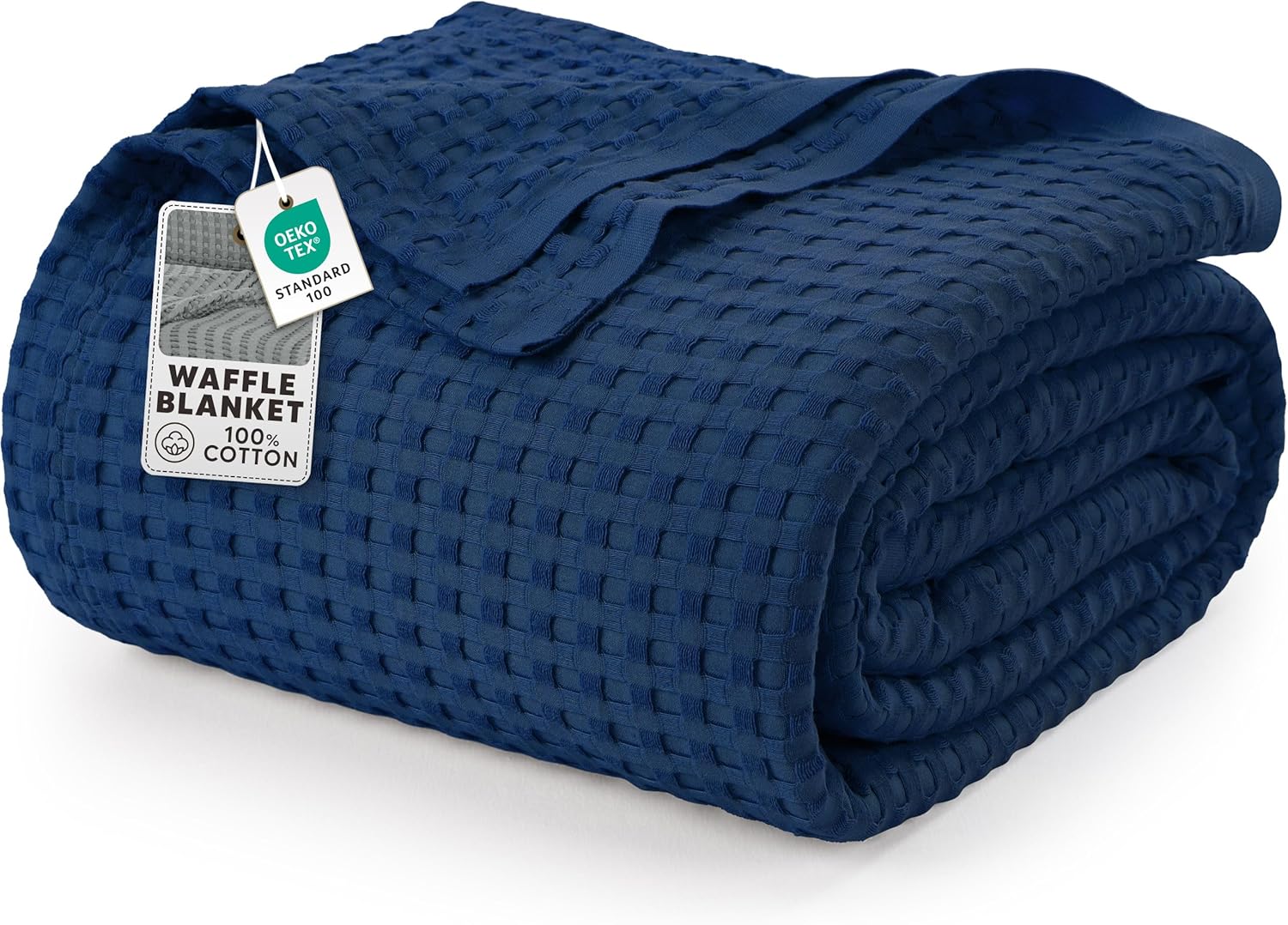 Utopia Bedding 100% Cotton Waffle Weave Blanket for Bed - Lightweight, Breathable Summer Blankets Soft and Cozy, Gift for Mother’s Day Home Decor