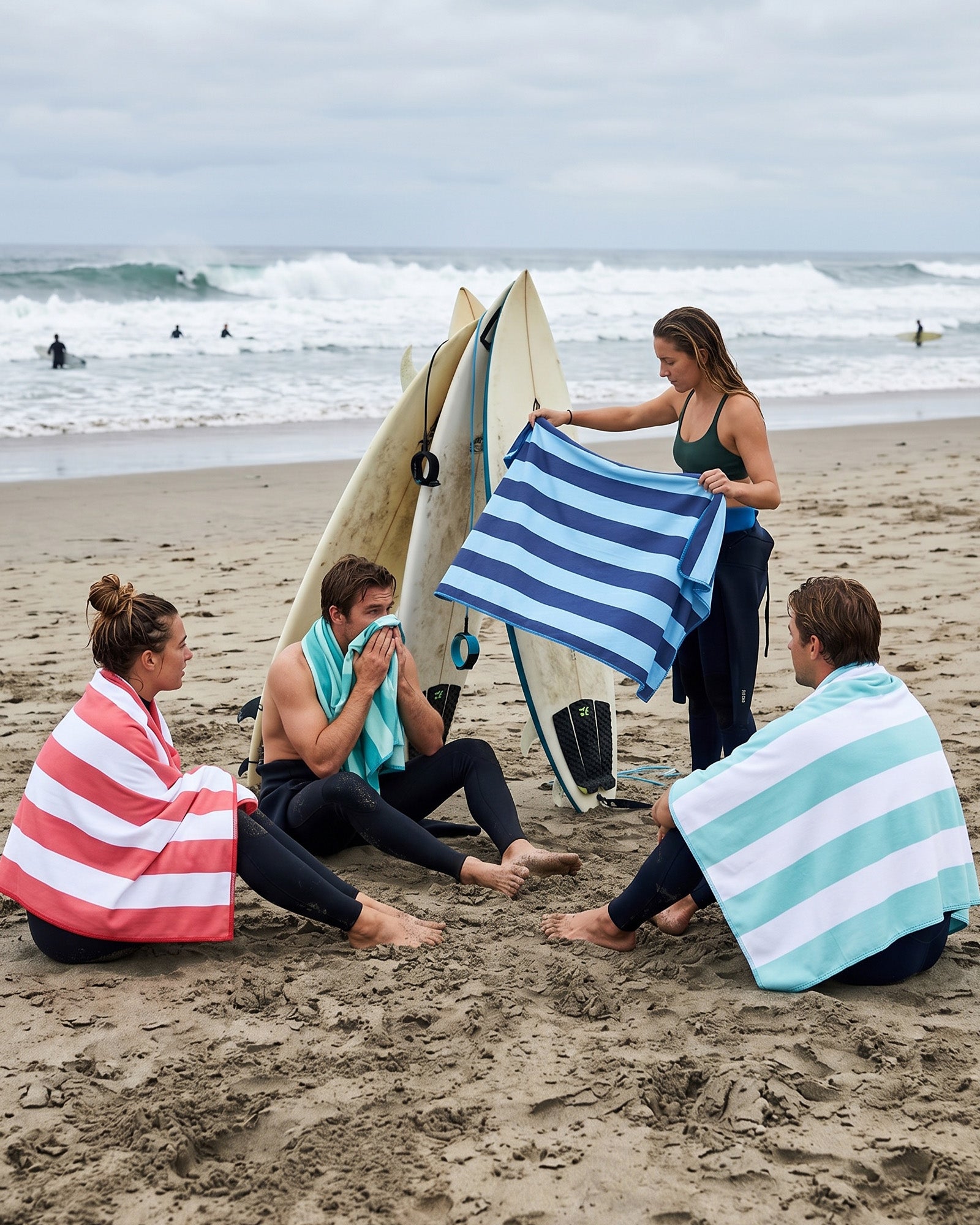 Microfiber Cabana Beach Towels