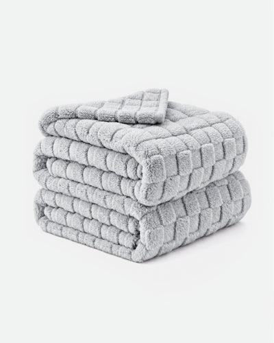 Checkered Plush Blanket