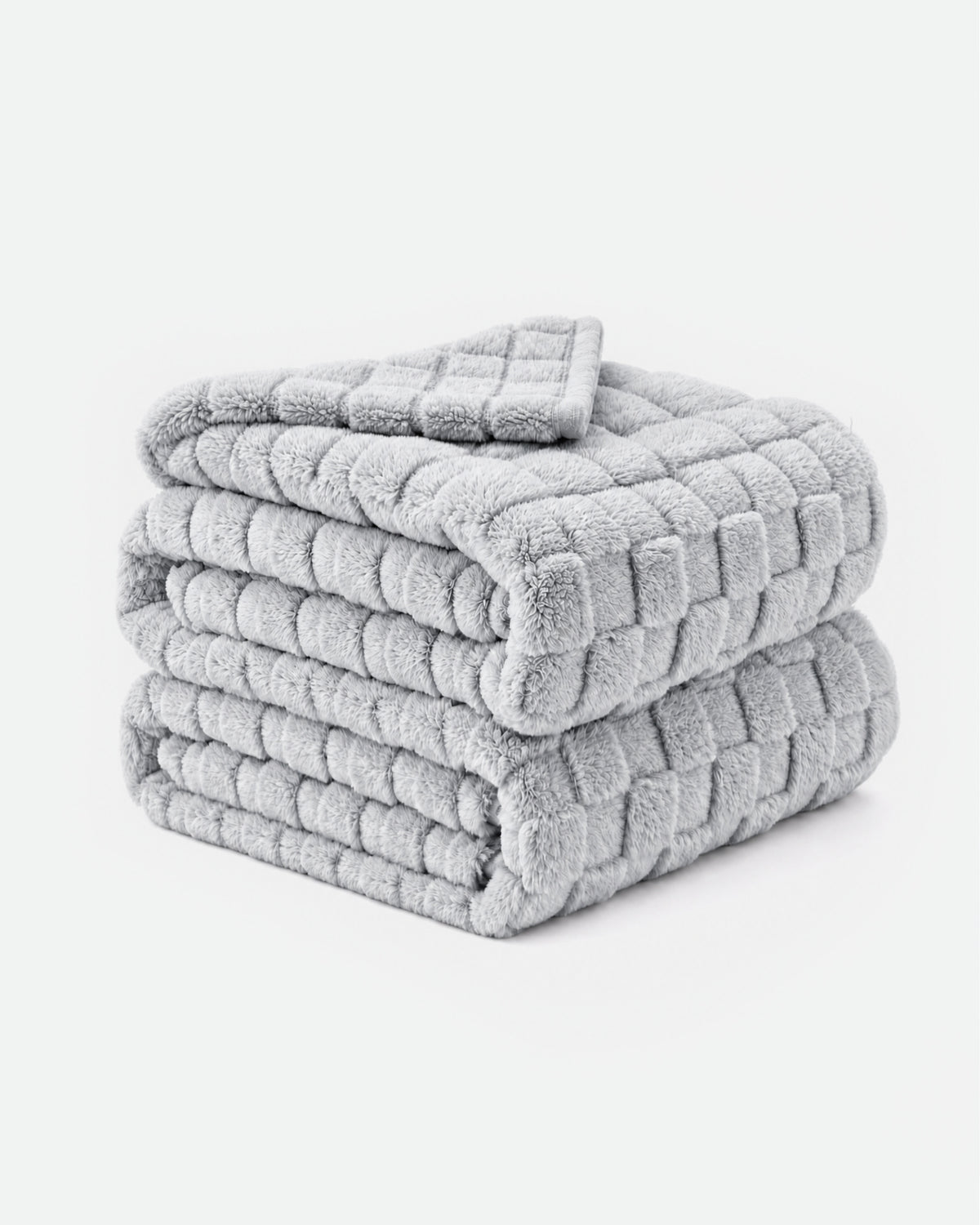 Checkered Plush Blanket
