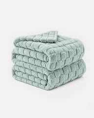 Checkered Plush Blanket