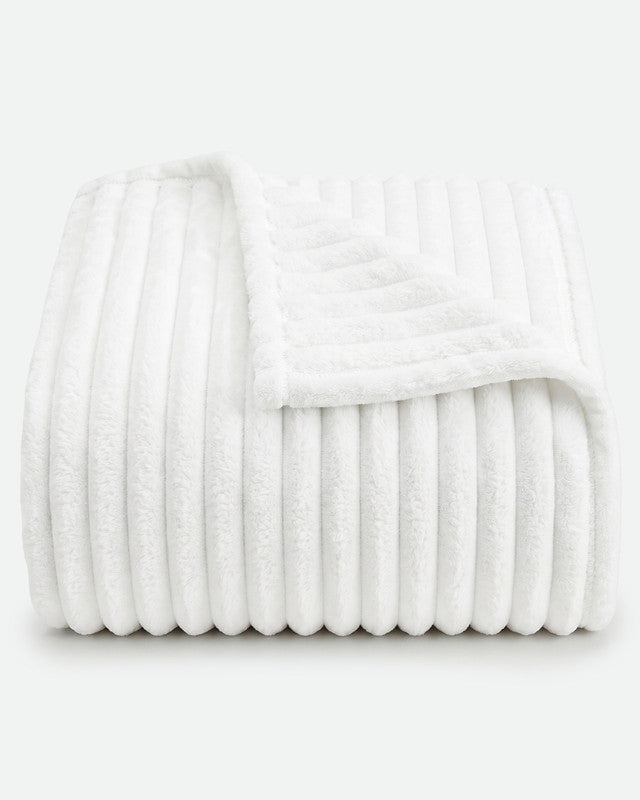 Striped Fleece Blanket