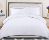 Utopia Bedding Duvet Cover King Size Set - 1 Duvet Cover with 2 Pillow Shams - 3 Pieces Comforter Cover with Zipper Closure - Soft Brushed Microfiber, 104 X 90 Inches (King, White)